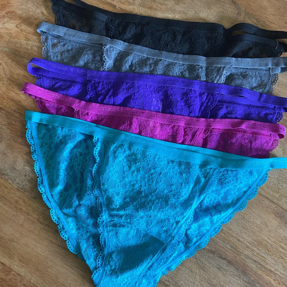 5pk Sz M Victoria’s Secret Bikini Panties